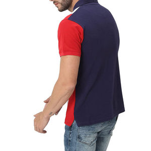 Mens Solid Long Sleeve Breathable Polyester Custom Logo Casual for Shirt Navy Red <b>White</b> <b>Panel</b> Summer Fit Bulk Supply - Product Image 6