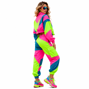 Survêtement coupe-vent décontracté pour femme - Réversible, grandes tailles, respirant, confortable, 100 % nylon, écologique, vestes personnalisées pour homme - Product Image 3