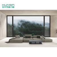 Huasin Wholesale Toronto Warehouse 2026 Fenêtre à ouverture intérieure ultra-étroite sur mesure, étanchéité à l'air : niveau 8