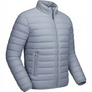 Veste matelassée unisexe de haute qualité, style tendance, personnalisée, chaude pour le printemps, avec capuche et broderie camouflage - Product Image 3