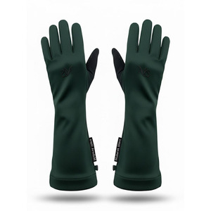 Fashionable Unique High Quality Leather Hijab <b>Gloves</b> Comfortable Flexible Fabric <b>Touch</b> <b>Screen</b> Thermal Features for Muslim <b>Gloves</b> - Product Image 2