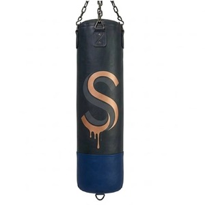 Sacs de frappe professionnels en cuir de fabrication professionnelle pour l'entraînement de boxe, MMA, frappe en angle et frappe en coup de poing. - Product Image 1