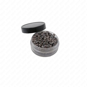 Anillas de Microenlace de Alta Calidad de 5mm, Color Marrón, con Revestimiento de Silicona, para Extensiones de Cabello, Uso Profesional en Salón - Product Image 6