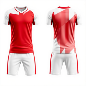 Conjunto de Uniforme de Fútbol Profesional, Camiseta y Pantalones Cortos, Nuevo Diseño, Duradero, Alta Calidad - Product Image 6