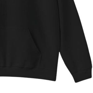 Sweat à capuche noir graphique pour adolescents, en molleton doux, à manches longues, style décontracté, vêtement d'hiver tendance - Product Image 6