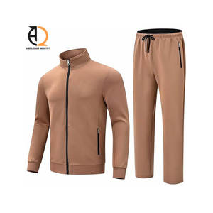 ชุดวอร์มซิปเต็มตัวคุณภาพสูง พร้อมโลโก้สั่งทำ ชุดออกกำลังกายสำหรับผู้ชาย ชุดกีฬาสำหรับผู้ชาย - Product Image 5