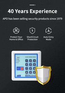 Clavier d'accès autonome à trois sorties DK-9827 avec contact de porte d'alarme pour un contrôle complet des portes - Product Image 4