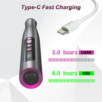 Stylo perceuse à ongles professionnel sans fil 35000 tr/min, rechargeable par USB, lime à ongles électrique en aluminium, faible bruit, machine de manucure portable