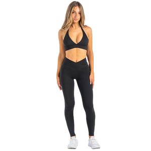 Conjuntos de sujetador deportivo y leggings para mujer, conjuntos de yoga para fitness y entrenamiento, conjuntos de yoga transpirables sin costuras para mujer con servicios OEM y ODM - Product Image 1