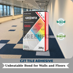 Comment coller des carreaux de céramique avec du mortier-colle à base de ciment Gomix C1TE - Adhérence forte pour la construction - GREENFIX - Product Image 3