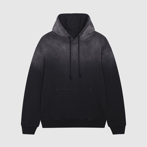 Ensemble de survêtement unisexe 100% coton avec sweat à capuche et pantalon de jogging, impression de logo personnalisée - Product Image 2