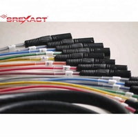 Câbles multipaires XLR audio 8 canaux avec gaine en PVC et blindage en feuille d'aluminium