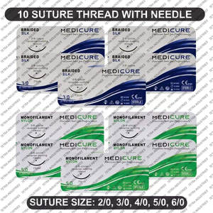 Kit de Sutura Quirúrgica de Acero Inoxidable de Primera Calidad para Estudiantes de Medicina, Juego de Entrenamiento, Nuevo Diseño Duradero, Kit de Práctica de Sutura - Product Image 4