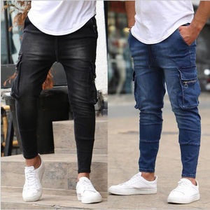 GENERSA SPORTS Jeans Droits Homme Légers de Haute Qualité Style Hip Hop Automne Tissu Corduroy Extensible Délavé aux Enzymes 100% - Product Image 6