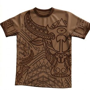 เสื้อยืดกีฬาพิมพ์ลายแบบซับลิเมชั่น ผ้าโพลีเอสเตอร์ ระบายเหงื่อได้ดี เหมาะสำหรับออกกำลังกาย - Product Image 1