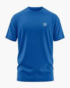 T-shirt à manches courtes jaune moutarde pour homme, col rond, avec logo imprimé sur le devant, en jersey de coton, coupe décontractée, fabriqué au Pakistan - Product Image 5