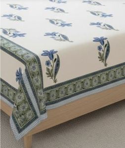 Premium Printed Cotton <b>King</b> <b>Size</b> Bedding <b>Sheet</b> Bedroom Decor From India Supplier At Best Price Bedsheet - Product Image 2