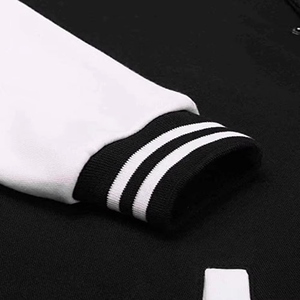 Veste de baseball confortable en toile à capuche, style universitaire, vêtements de sport pour hommes, vêtements de collège, séchage rapide, respirante - Product Image 4