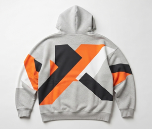 Sudadera con Capucha Azul Claro para Hombre, Unisex, Corte Regular, Estampada, con Bolsillo Tipo Canguro, de Forro Polar, para Invierno, 350g, Diseño Personalizado, Poliéster/Algodón - Product Image 2