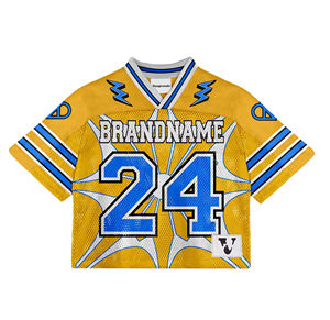 Meilleurs maillots de football vintage surdimensionnés en maille, style streetwear, pour hommes, fabriqués sur mesure par le meilleur fabricant, pour le football - Product Image 5