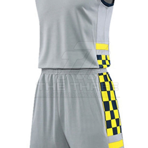 Uniforme de Baloncesto Transpirable para Hombre, Tejido de Secado Rápido, Gestión de la Humedad, Conjunto de Camiseta y Pantalones Cortos para Entrenamiento en Campo, Servicio OEM - Product Image 5