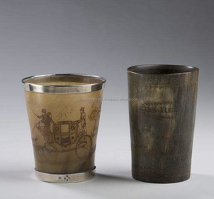 Los Mejores Vasos de Chupito de Cristal Hechos a Mano con Cuerno de Vaca y Búfalo, Pulidos, Estilo Vikingo, para Fiestas y Brindis, Ecológicos, Estilo Animal, Hechos a Mano con Amor - Product Image 2