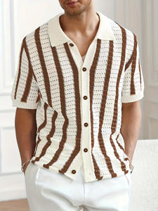 Camisa Casual de Manga Corta para Hombre, 100% Algodón, Secado Rápido, Antibacteriana, Antiarrugas, con Logotipo Frontal, para Golf, Gimnasio, Deporte Personalizado - Product Image 5