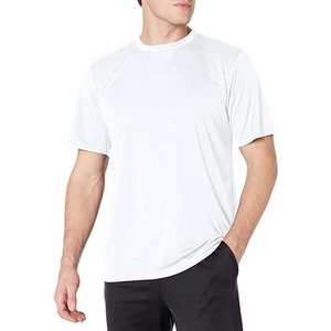 T-shirts bleu marine pour hommes, vêtements grande taille, style streetwear, coupe slim, coton respirant, OEM personnalisé - Product Image 5