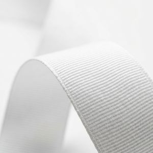 Ruban gros-grain blanc de 25 mm en gros pour nœuds et pinces à cheveux, garnitures de vêtements, emballage cadeau, artisanat, couture, emballage, décoration et usage DIY - Product Image 3