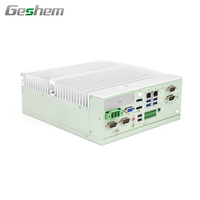 Nouveau Design vert menthe 12e/13e Core I3/i5/i7 sans ventilateur haute Performance intégré boîte PC graphique chien de garde carte SIM antichoc