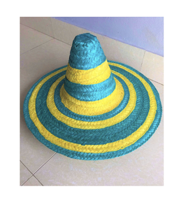 Sombrero Mexicano Artesanal de Fibra Natural, Organizador Decorativo para Compras al por Mayor, Suministro para Empresas de Comercio Internacional - Product Image 1