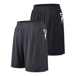 Shorts de sport pour hommes de qualité supérieure en gros, avec poches et taille élastique, séchage rapide, vêtements de sport - Product Image 3