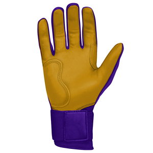 Gants de frappe de baseball, ajustement performant, respirants, en cuir, pour jeunes et adultes, usage en compétition LBBG-0041 - Product Image 2