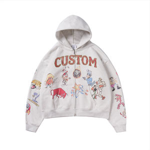 Sudadera con capucha lisa de marca privada, unisex, de algodón, para uso casual, pedido al por mayor, suministro para el mercado estadounidense - Product Image 5