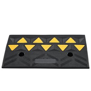 Rampe de trottoir en caoutchouc robuste 15T, hauteur de montée 4,25 po, largeur 11,8 po, longueur 19,7 po, pour allée et trottoir - Product Image 4