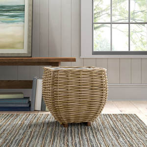 Cestas decorativas naturales Pallie Seagrass hechas a mano - Product Image 3