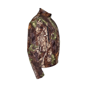 Logo personnalisé, veste en polaire unisexe, softshell 100% polyester, respirante, imperméable, impression par transfert de chaleur, performance pour la chasse - Product Image 2