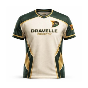 เสื้อทีมเกมมิ่งแบบสั่งทำจำนวนมาก พรีเมียม สำหรับอีสปอร์ต ผลิตแบบ OEM ผ้าตาข่ายหนา ระบายอากาศได้ดี แห้งเร็ว เป็นมิตรกับสิ่งแวดล้อม สำหรับทุกเพศ - Product Image 2
