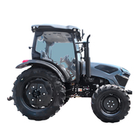 Nouvelle machine agricole compacte et économique 4x4 de 100 CV à 120 CV avec certificat EPA, cabine incluse, en promotion pour petites exploitations agricoles et jardins.