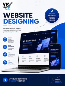 บริการออกแบบเว็บไซต์ Web Tech Prime โซลูชั่นดิจิทัลสร้างสรรค์เพื่อการเติบโตของธุรกิจ เว็บไซต์ที่ออกแบบตามความต้องการ รองรับการใช้งานบนมือถือ และเป็นมิตรกับ SEO - Product Image 4