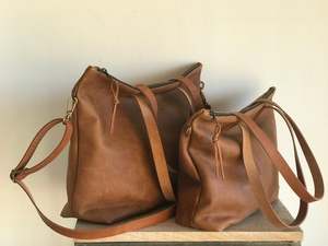 Bolso Tote de Cuero 100% Genuino con Logotipo Personalizado, Bolso de Hombro de Cuero Vacuno para Mujer, con Cremallera, Hecho a Mano, para Todas las Temporadas, LTB-0291 - Product Image 2