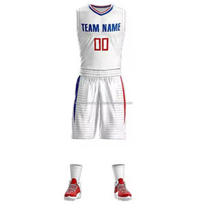 Ensemble d'entraînement réversible en polyester 100% personnalisé Uniformes de basket-ball jaunes pour hommes-Impression par sublimation de basket-ball - Product Image 6