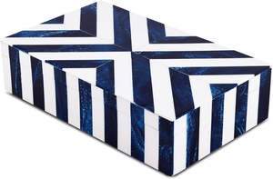 Boîte de rangement en MDF avec incrustation en résine, très demandée, boîte de rangement décorative en résine, boîte à bijoux en résine à prix d'usine bas - Product Image 4