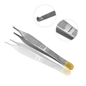 Pinzas Adson Personalizadas OEM ODM de Alta Calidad a Precio de Fábrica, Instrumento Quirúrgico de Precisión de Acero Inoxidable para Manipulación de Tejidos - Product Image 5