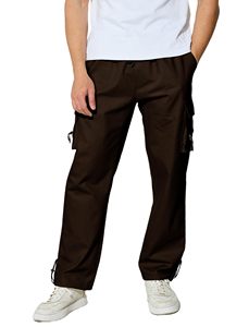 Pantalon cargo homme personnalisé respirant taille mi-haute, multi-poches, style streetwear, jogger, pour l'extérieur - Product Image 2