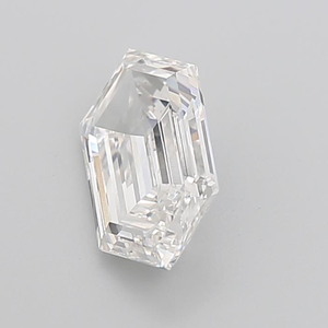 Diamant cultivé en laboratoire de 3,08 carats, taille hexagonale, couleur F, clarté VS1, certifié IGI, diamant CVD non monté pour la fabrication de bijoux (bagues, boucles d'oreilles) - Product Image 3