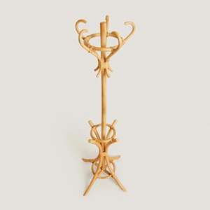 Wicker Rattan Clothes <b>Rack</b> Woven Rattan Clothes Stand <b>Rack</b> Coat <b>Racks</b> <b>for</b> Kids Room Coat Hanger Hook <b>for</b> Room Organization - Product Image 2