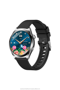 นาฬิกาอัจฉริยะสำหรับผู้หญิง2025 QC W02 1.27 "แสดงการโทรผ่านบลูทูธข้อความเตือนความจำเครื่องติดตามการออกกำลังกายนาฬิกาสำหรับสุภาพสตรีกันน้ำ - Product Image 3