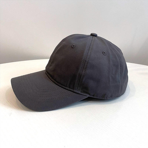 Unisex Navy Blue Mesh Baseball Cap With White Raised Rubber Logo Adjustable Fit Casual Style - Product Image 4