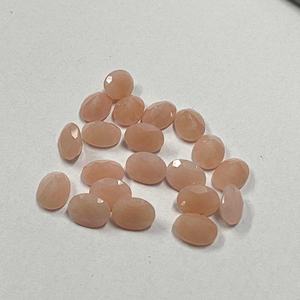 Cuarzo de guayaba Rosa Natural genuino de 10mm x 14mm, piedras semipreciosas de corte ovalado facetado de grado AAA de alta calidad para la fabricación de joyas - Product Image 4